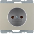 HAGER BOCCHIOTTI - Presa senza messa a terra Berker K.5 acciaio inox, verniciato