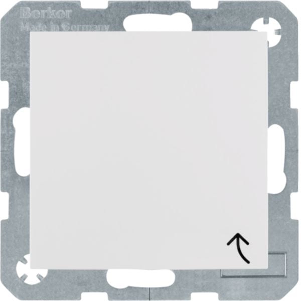 HAGER BOCCHIOTTI - Presa con spinotto di terra e coperchio Serie S.1/B.3/B.7 IP44 bianco pol. luc.