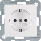 HAGER BOCCHIOTTI - Presa SCHUKO Serie S.1/B.3/B.7 bianco polare opaco