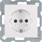 HAGER BOCCHIOTTI - Presa SCHUKO Serie S.1/B.3/B.7 bianco polare lucido