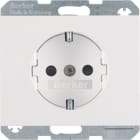 HAGER BOCCHIOTTI - Presa SCHUKO Berker K.1 bianco polare lucido