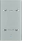 HAGER BOCCHIOTTI - Sensore vetro KNX doppio comfort KNX - Serie TS Sensor vetro alu