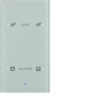 HAGER BOCCHIOTTI - Sensore vetro KNX doppio comfort KNX - Serie TS Sensor vetro bianco polare