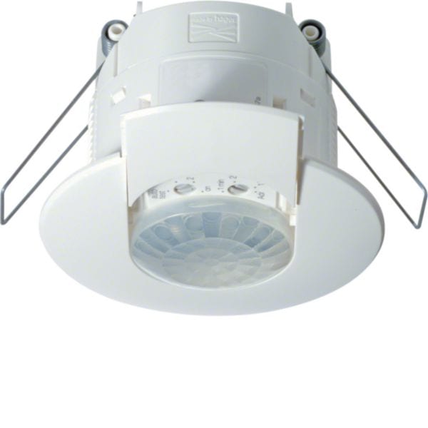 HAGER BOCCHIOTTI - Rilevatore di presenza a infrarossi KNX multicanale 2 zone KNX Bianco pol. opaco