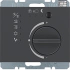 HAGER BOCCHIOTTI - Termostato KNX KNX - Serie K.1 antracite opaco, verniciato