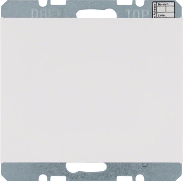 HAGER BOCCHIOTTI - Regolatore di temperatura?oggetto KNX - Berker K.1 bianco polare lucido