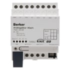 HAGER BOCCHIOTTI - Attuatore analogico 4 canali per montaggio su guida KNX grigio chiaro
