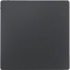 HAGER BOCCHIOTTI - Inserto cieco x accoppiatore bus KNX?Berker Q.1/Q.3 antracite velluto, vernic.