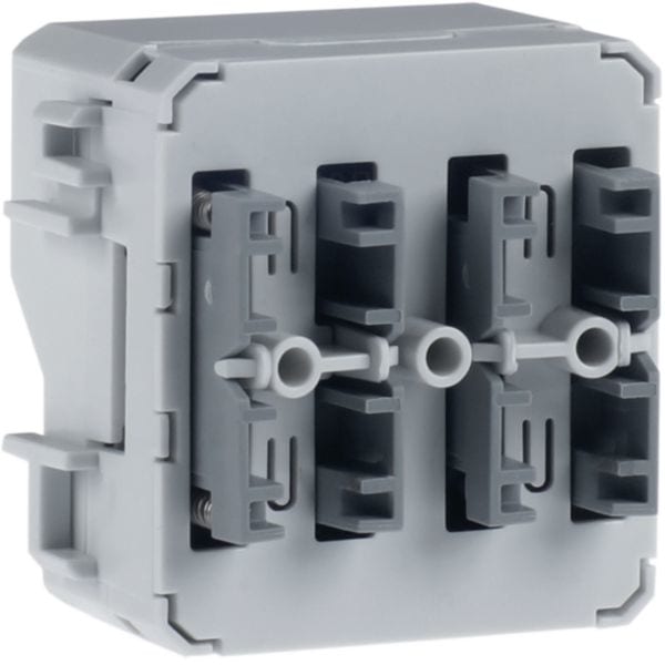 HAGER BOCCHIOTTI - Modulo Puls. di gruppo doppio accopp. bus integrato 4 punti di comando KNX W.1