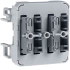 HAGER BOCCHIOTTI - Micro modulo con 2 contatti in serie 48V AC/DC