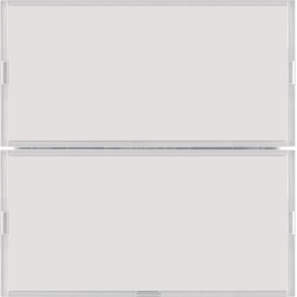 HAGER BOCCHIOTTI - Sensore a tasti doppio KNX - Serie S.1/B.3/B.7 per bianco e bianco polare