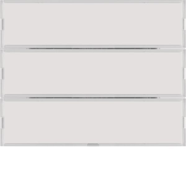 HAGER BOCCHIOTTI - Sensore a tasti triplo KNX - Serie K.1 bianco polare