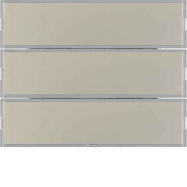 HAGER BOCCHIOTTI - Sensore a tasti triplo KNX - Serie K.5 acciaio inox