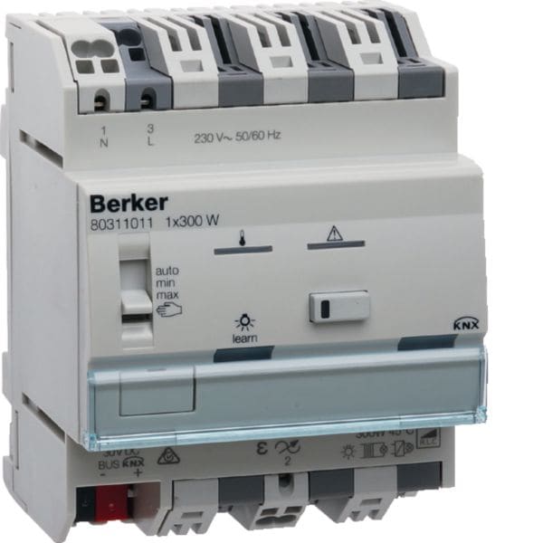 HAGER BOCCHIOTTI - attuatore dimmer universale singolo 300 W KNX