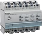 HAGER BOCCHIOTTI - Attuatore per veneziane ottuplo per montaggio su guida 230 V KNX grigio chiaro