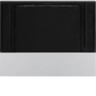 HAGER BOCCHIOTTI - Mostrina x Reg. temp. e rilev. ambiente KNX - Serie K.1/K.5 alu opaco, vern.