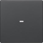 HAGER BOCCHIOTTI - Copertura x modulo sensore a tasti singolo KNX - Serie Q.1/Q.3 ANTRvellut vern.