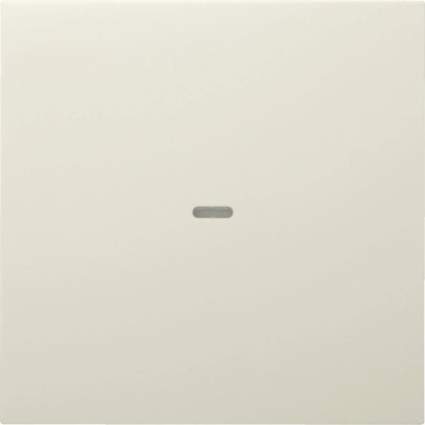 HAGER BOCCHIOTTI - Copertura x modulo sensore a tasti singolo KNX berker S.1/B.3/B.7 bianco lucido