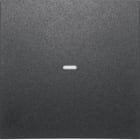 HAGER BOCCHIOTTI - Copertura x Mod. sensore a tasti singolo KNX berker S.1/B.3/B.7 antracite opaco