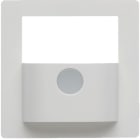 HAGER BOCCHIOTTI - Copertura per modulo rilevatore di movimento KNX - Q.1/Q.3 bianco polare velluto