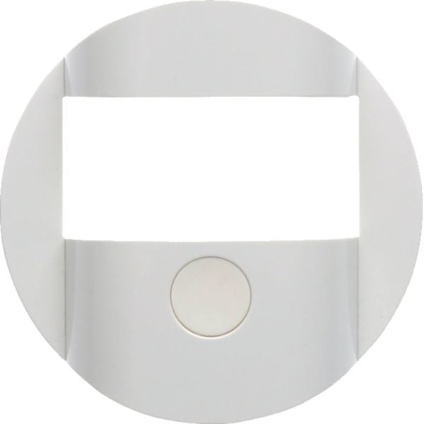 HAGER BOCCHIOTTI - Copertura x modulo Rilevatore movimento KNX?Berker R.1/R.3 bianco polare lucido