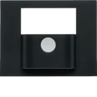 HAGER BOCCHIOTTI - Copertura per modulo rilevatore di movimento KNX berker K.1/K.5 antracite opaco