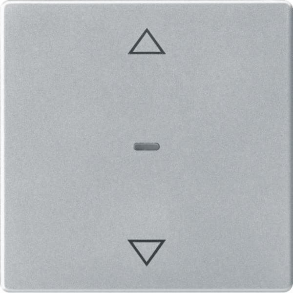 HAGER BOCCHIOTTI - Copertura con simbolo frecce x modulo sensore a tasti singolo, Q.x allum. vellut