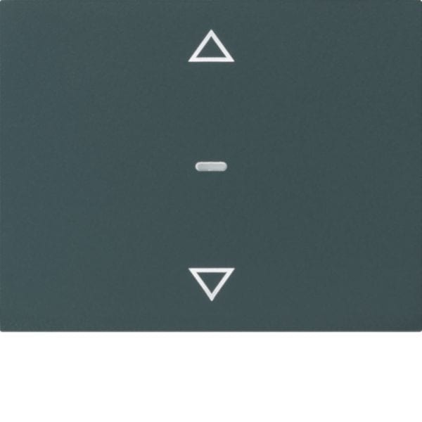 HAGER BOCCHIOTTI - Copertura con simbolo frecce x modulo sensore a tasti singolo, K.x antracite