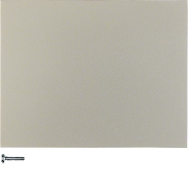 HAGER BOCCHIOTTI - Modulo pulsante singolo Berker K.5 acciaio inox opaco, verniciato