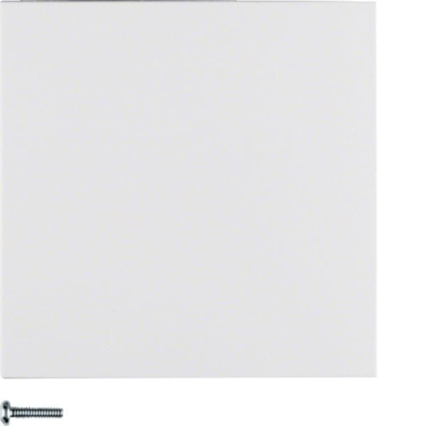 HAGER BOCCHIOTTI - Modulo pulsante singolo Berker S.1/B.3/B.7 bianco polare opaco