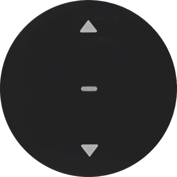 HAGER BOCCHIOTTI - Puls. radio KNX per veneziane quicklink R.1/R.3/Serie 1930/R.classic nero lucido