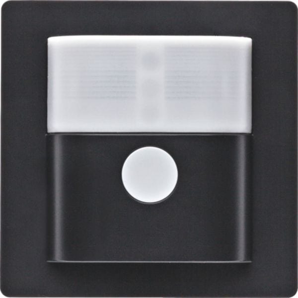 HAGER BOCCHIOTTI - Rilevatore di movimento 2,2 m Berker Q.1/Q.3 antracite velluto, verniciato