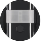 HAGER BOCCHIOTTI - Rilevatore di movimento 2,2 m Berker R.1/R.3/Serie 1930/R.classic nero lucido