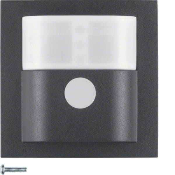 HAGER BOCCHIOTTI - Rilevatore di movimento 2,2 m Berker S.1/B.3/B.7 antracite opaco