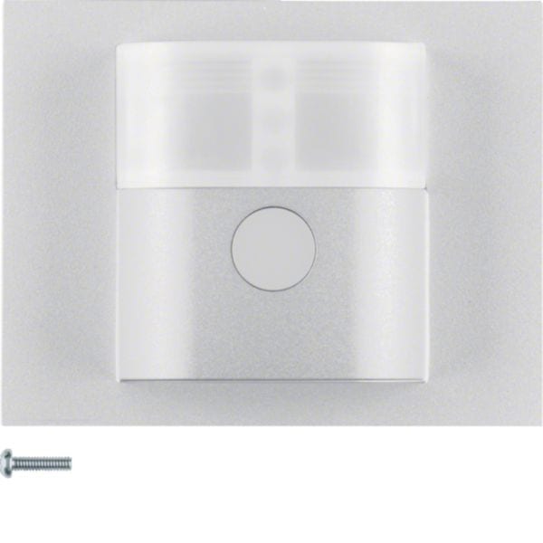 HAGER BOCCHIOTTI - rilevatore movimento comfort radio KNX 1,1 m quicklink Serie K.5 alu opac, vern.