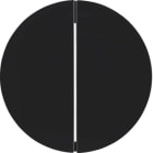 HAGER BOCCHIOTTI - Mod. puls. radio KNX quadruplo quicklink R.1/R.3/Serie 1930/R.classic nero lucid