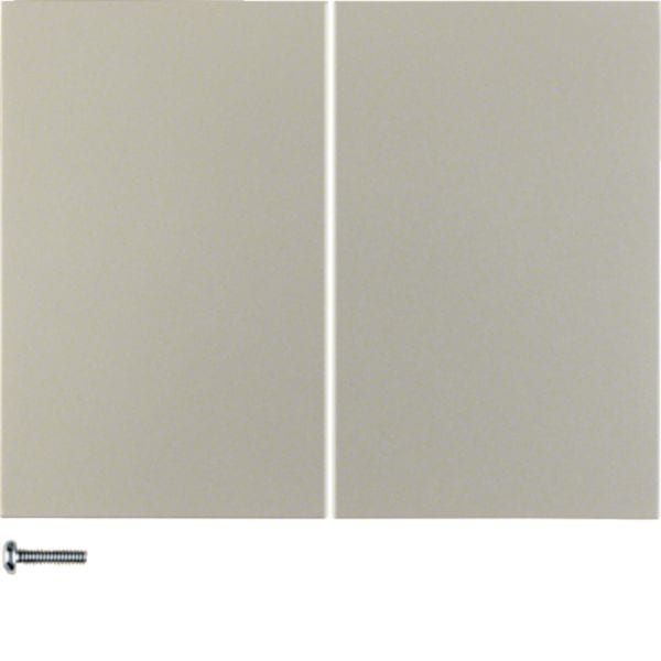 HAGER BOCCHIOTTI - Modulo pulsante radio KNX quadruplo quicklink K.5 acciaio inox opaco, verniciato