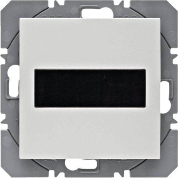 HAGER BOCCHIOTTI - Mod. radio KNX sing. piatto energia sol. QLink Serie S1/B3/B7 bianco pol. opac