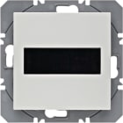 HAGER BOCCHIOTTI - Mod. radio KNX sing. piatto energia sol. QLink Serie S1/B3/B7 bianco pol. opac