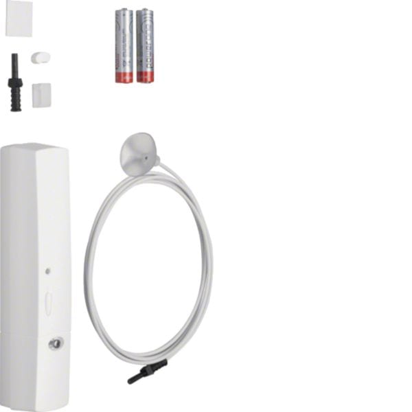 HAGER BOCCHIOTTI - Sensore di luminosità radio KNX bianco polare opaco