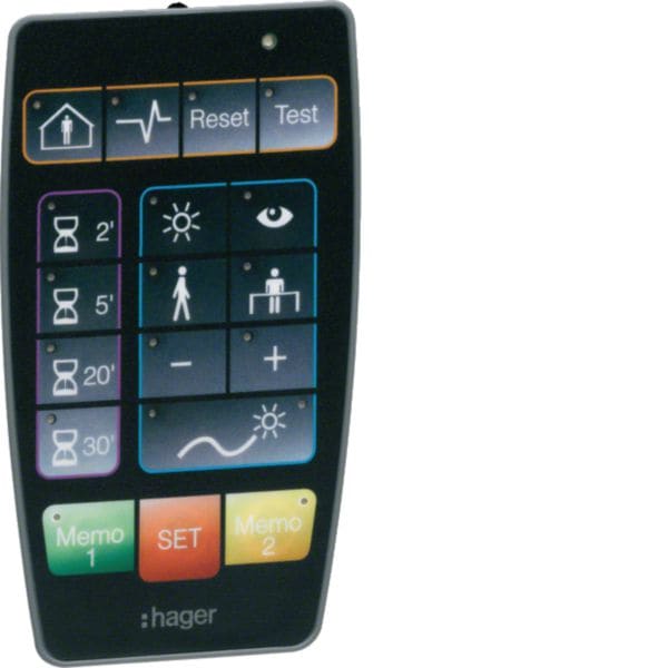 HAGER BOCCHIOTTI - Telecomando I.R. Per Configurazione Rilevatori Di Presenza Serie Tcc