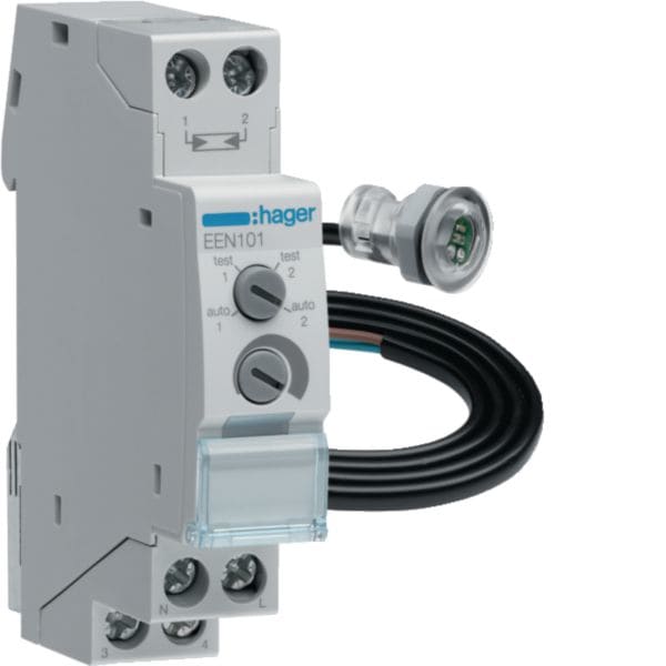 HAGER BOCCHIOTTI - Interruttore Crepuscolare con Fotocellula a Incasso 3M