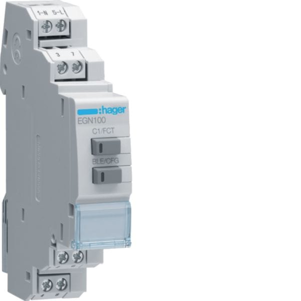 HAGER BOCCHIOTTI - Int. Astro Ann + Crepusc. BlueTooth + RF quicklink - 230V 50Hz - 1 Sc 10A - 1M