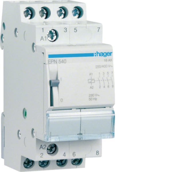 HAGER BOCCHIOTTI - Rele P.P 16A 230V 4Na