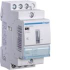 HAGER BOCCHIOTTI - Contattore A Comando Manuale Silenzioso, 25A, 230V, 3Na