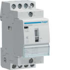 HAGER BOCCHIOTTI - Contattore Comando Manuale Silenzioso 4 Na 230 V Ac 25 A 2 M. Din