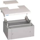 HAGER BOCCHIOTTI - Quadro 4 Testata + Zoccolo Ip40 Per Quadri L370