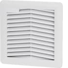 HAGER BOCCHIOTTI - Griglia Di Ventilazione Con Filtro Dimensioni 255 X 255 Mm