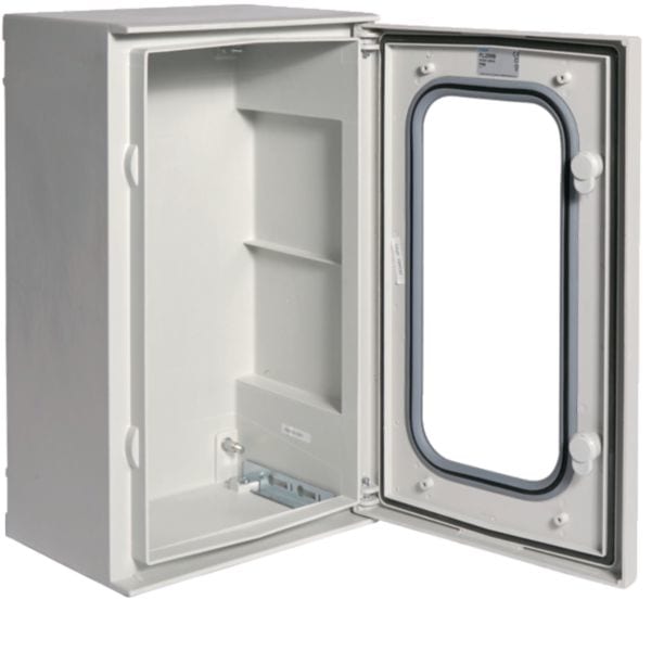 HAGER BOCCHIOTTI - Quadro poliestere, Orion.Plus, porta vetro 500x300x200 mm
