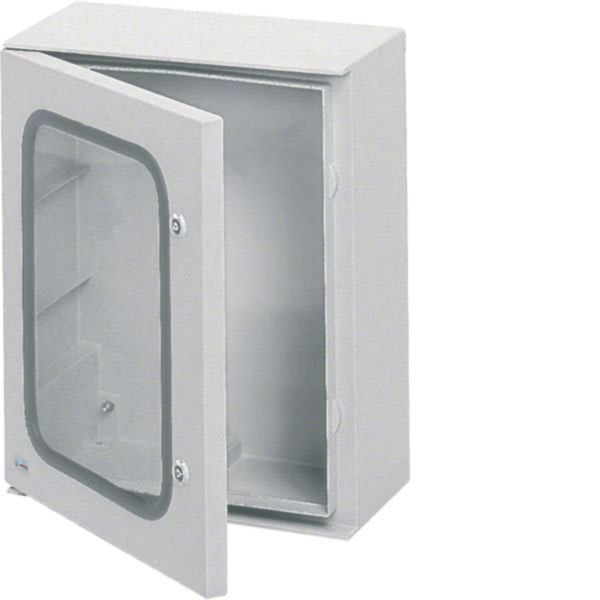 HAGER BOCCHIOTTI - Quadro poliestere, Orion.Plus, porta vetro 650x400x200 mm